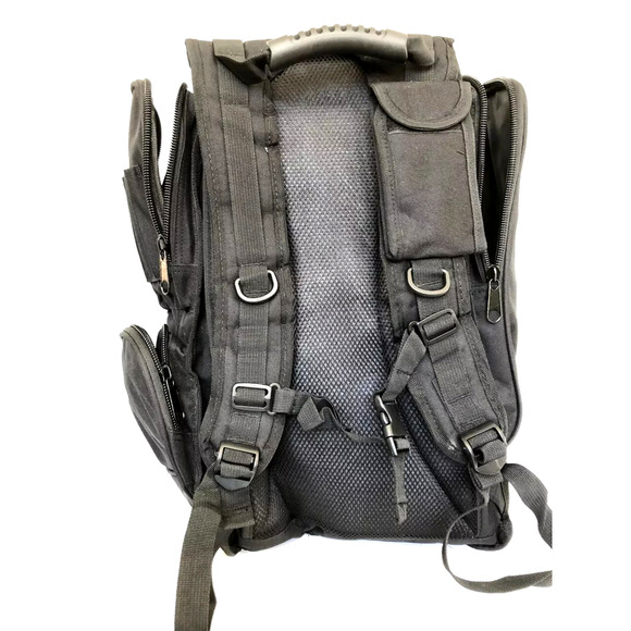 Cactus Jack Backpack Black Military Style Backpack Bookbag - Picture 3 of 3